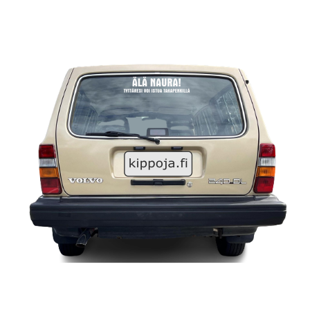 Älä naura, tyttäresi.. -tarra - Image 2