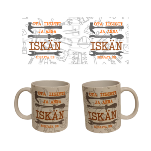 Ota iisisti ja anna Iskän korjata.. muki