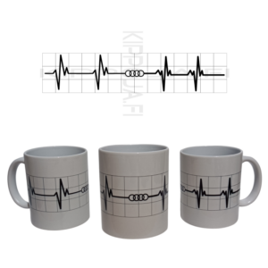 Audi rytmihäiriö -muki