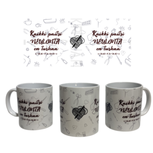 Kaikki paitsi NEULONTA on turhaa -muki