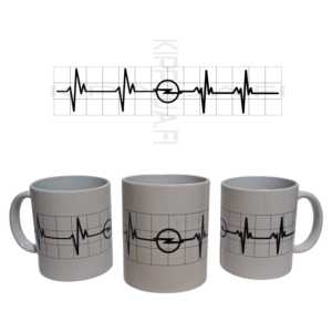 Opel rytmihäiriö -muki