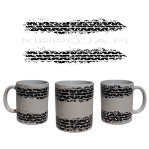 Renkaiden jäljet -muki