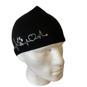 Sydänkäyrä tassu, heijastava -trikoopipo