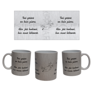 Tosi ystävä on kuin pieru.. muki