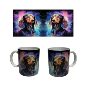 Mäyräkoira Galaxy -muki