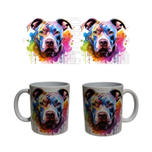 Pitbull rainbow -muki